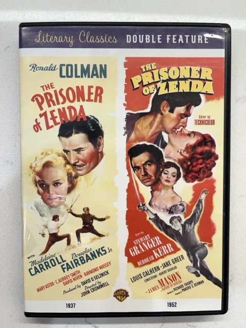 The Prisoner of Zenda Double Feature (DVD 1937 & 1952) Douglas Fairbanks Jr.