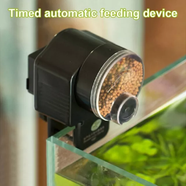 Adjustable Automatic Aquarium Timer Auto Fish Tank Pond Food Feeder AU