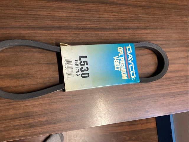 Dayco GPL PREMIUM V-BELT L530 or 16RL760 made in the USA NOS