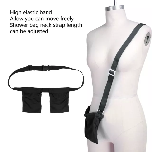 Mastectomy Drain Holder Adjust Elastic Band Mesh Shower Bag Breast Surgery IDS