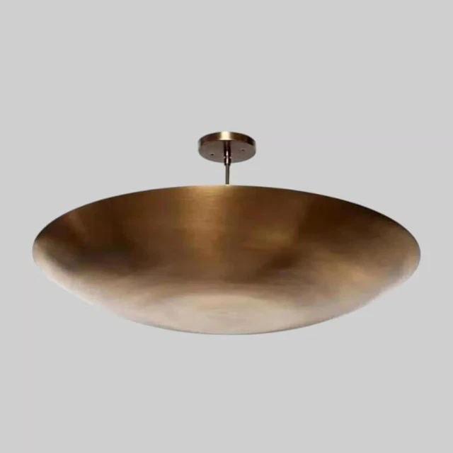 Laiton Lustre Moderne 5 Diabolo Bras 10 Lumières Spoutnik Lumière