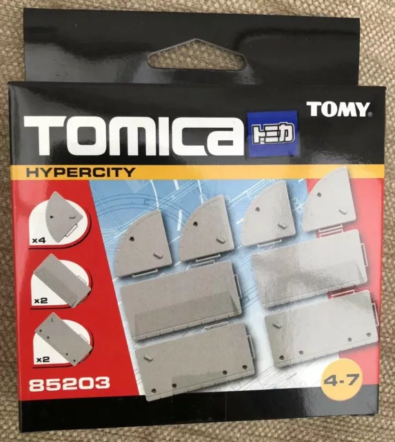 X3 New Tomy Hypercity Tomica 85203 Grey Pavement Accessory Pack Works Thomas