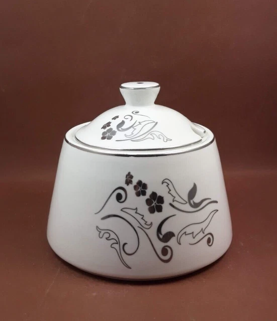 Ibili 921405 Zuccheriera Con Coperchio Versalles - Design Classico In Acciaio E Bianco - 14x10x11 Cm - 4