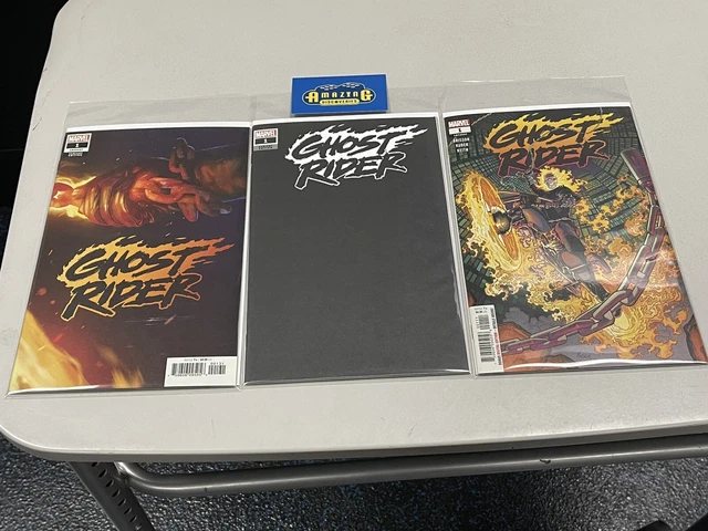 Ghost Rider #1 CVR A, Sketch, & Wraparound Variant Covers Marvel Comics 2019