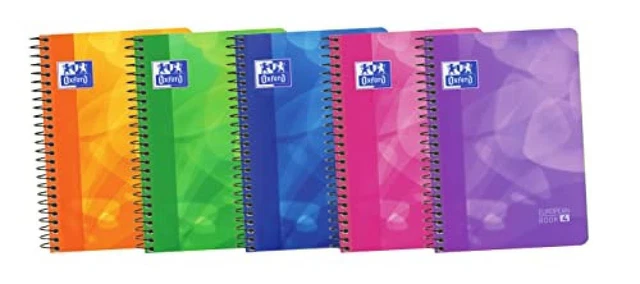 (TG. 8º) Oxford 100302799 Mini Spiralato European Book4 Formato 11X15 240 Pagin