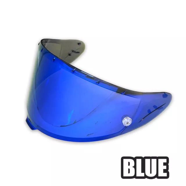 X15 CWR-F2 Visor shield Shoei helmet BLUE For X-Fifteen Z8 RF-1400 AU 2