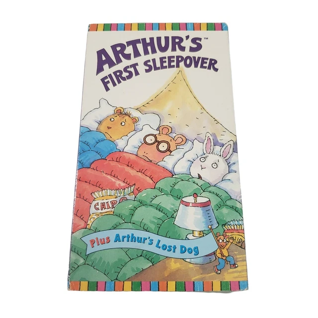 Arthur Arthurs First Sleepover Vhs 1998 9 11 Picclick Uk