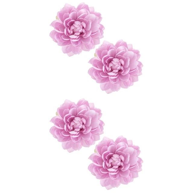 4 pcs rideaux Holdback Clamp Fleurs de draperie Clips de rattachement des