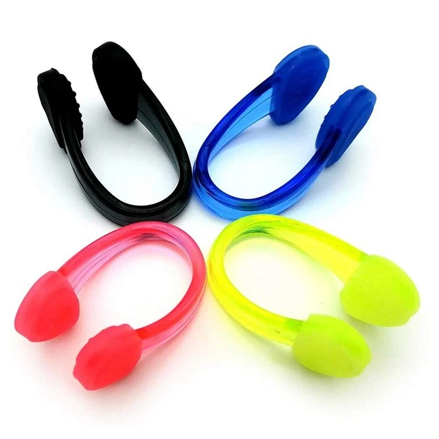 Silicona Impermeable Natación Nariz Clips Piscina Nariz Tapones para Erw W9T8