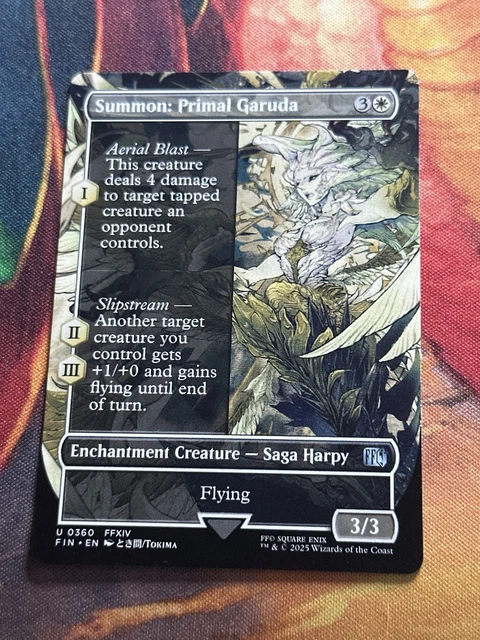 MTG - (BORDERLESS) SUMMON: PRIMAL ODIN - Final Fantasy (R) $14.99 -  PicClick AU