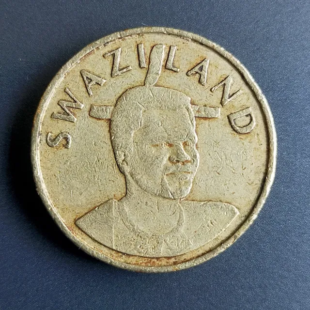 Swaziland  one lilangeni  Coin 2002    ref a/1236