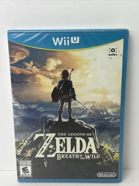 The Legend of Zelda: Breath of the Wild Nintendo Wii U  Misprint 7 Controllers
