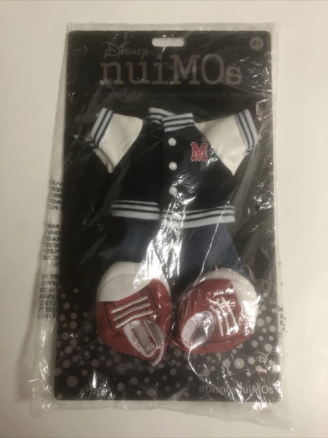 Disney NuiMOs MICKEY VARSITY OUTFIT, Jacket Jeans Shoes 4pc Set - New