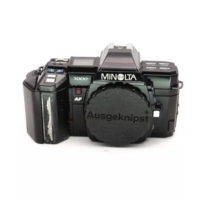 Minolta Maxxum 7000 AF α-7000 Body 35mm SLR Spiegelreflexkamera A mount