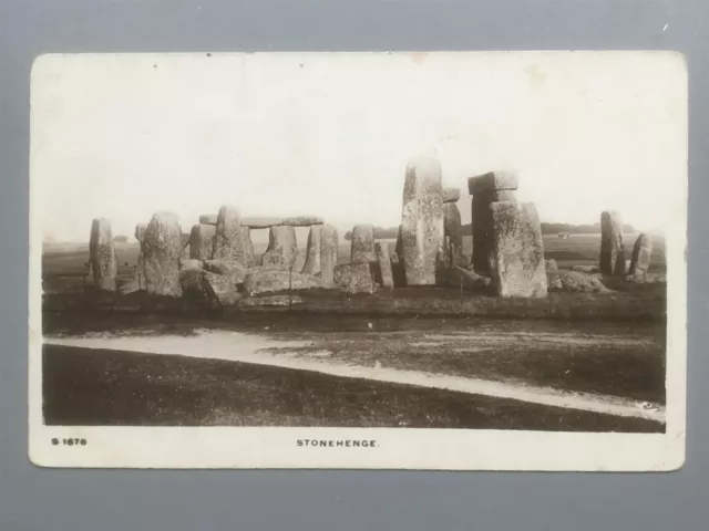 Stonehenge view Salisbury Plain 1944 (WHS Kingsway) RP postcard