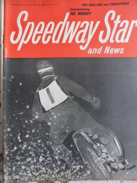 Speedway Star and News 29th April 1966