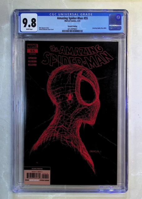 Amazing Spider-Man #55 (2020 Marvel) 2nd Print Patrick Gleason Cover CGC 9.8