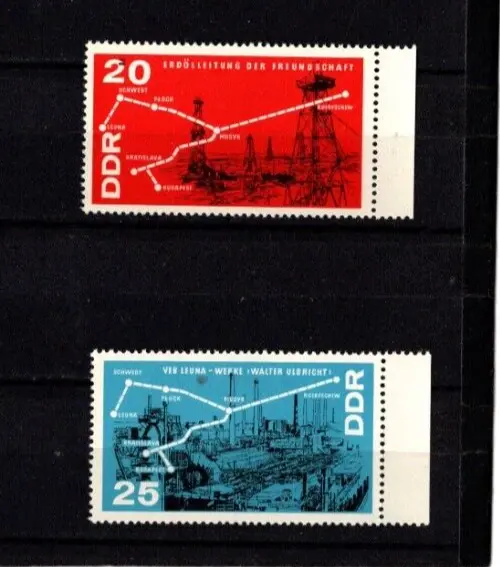 DDR   1966  Nr. 1227 - 1228- Chemie Industrie - Postfrisch