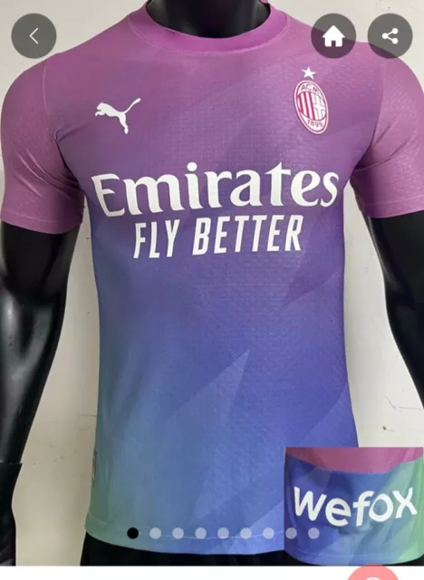 maillot ac milan third 2024 de la marque Puma en Taille L/S tout neuf