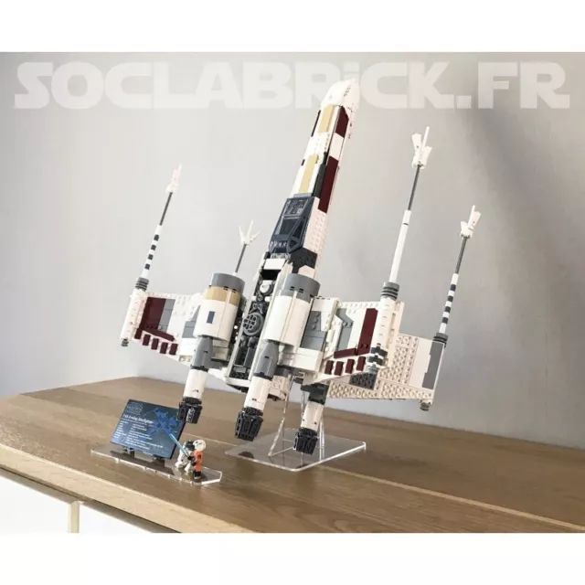 SOCLE SUPPORT LEGO 75355 X-Wing UCS en décollage (flat-off