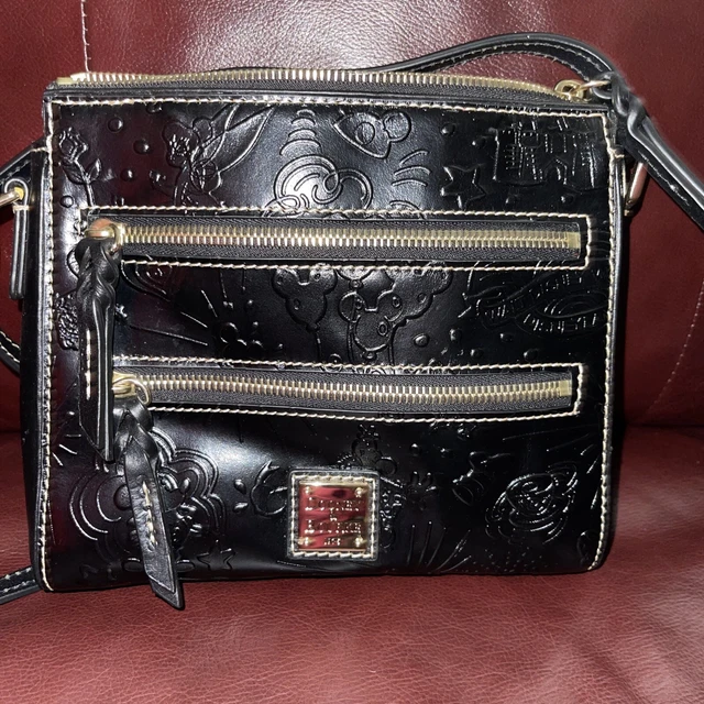 Dooney & Bourke Borsa A Tracolla Kirby Robin – Blu Francese, Pelle Conciata, Cinghia Regolabile