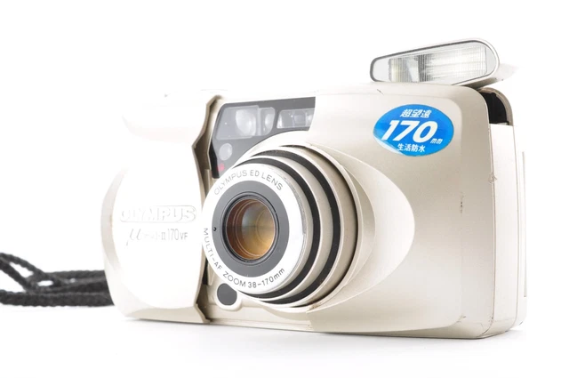 Olympus mju μ II 170 VF #2115 Near Mint] Olympus μ Mju II 170 VF 35mm Point & Shoot Film