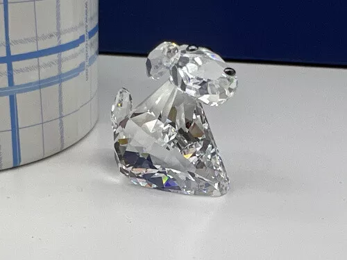 Swarovski Figur 840908 Hund Robby 4 cm. Ovp & Zertifikat Top Zustand