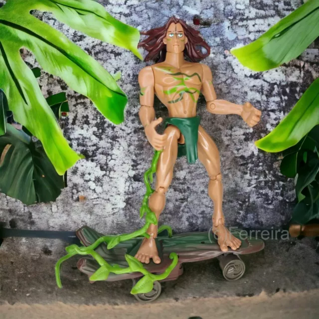 Disney`s Tarzan - Tarzan (Skate Action) 7" Actionfigur / Mattel 1999