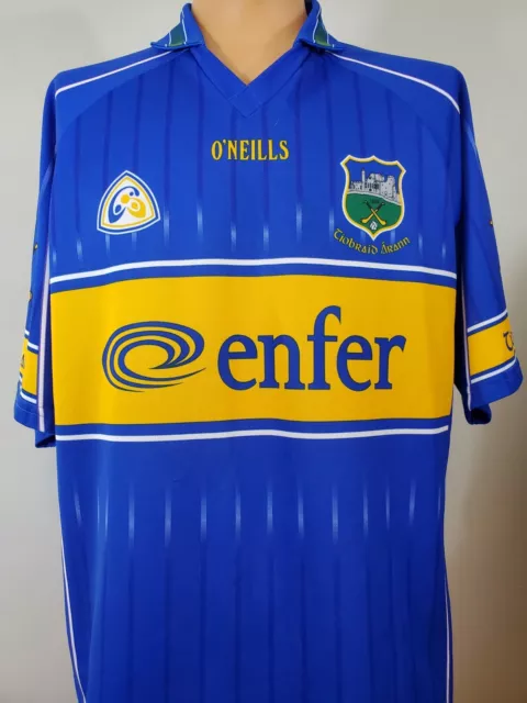 O'Neills Ireland Gaelic Tiobraid Arann Jersey Mens Small Blue Football Hurling