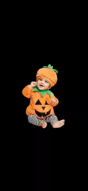 NWT Hyde & EEK!  Baby Pullover Pumpkin Costume with Hat 6-12 Months