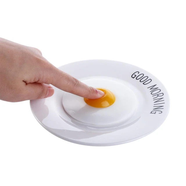 TPR Kitchen Food Cooking Fried Egg Fried Egg Squeeze Sticky Eggs Squeeze Eggs