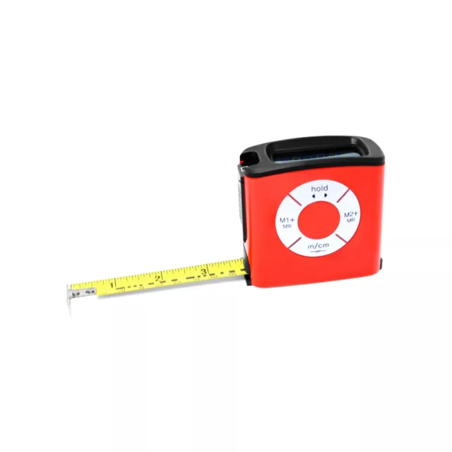 K Digital Display Tape Measure Accurate Time Saving Memory Function 16 feet