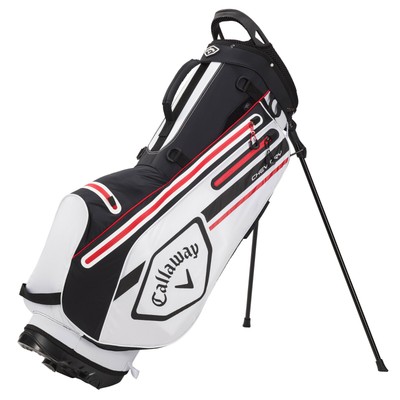 2021 Callaway MCI Dry impermeabile Golf stand Bag Nero/Carbone/Bianco-Nuovo 