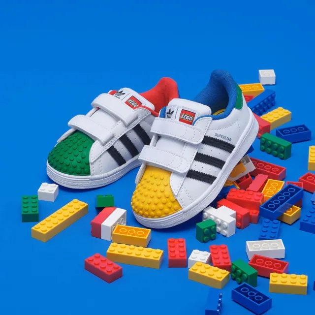 Adidas lego Superstar Scarpe Bambino Bambini Scarpe da Ginnastica H03970