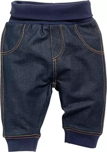 (TG. 50 (Taglia Produttore: 50)) Schnizler Baby Sweat-Hose Jeans-Optik Pantaloni