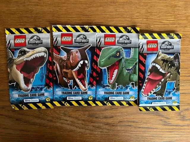 20 Tüten ovp Lego JURASSIC WORLD Serie 2, Blue Ocean Trading Card Game Series 2