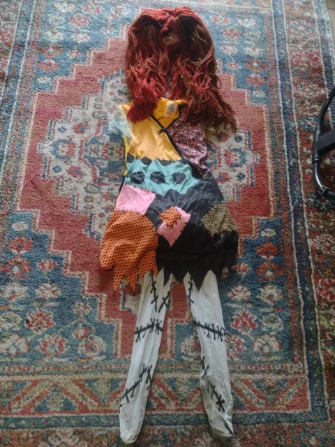 The Nightmare Before Christmas Sally Classic Girls' Costume (Size S 4-6x)