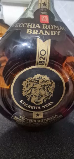 brandy riserva Vecchia Romagna Etichetta Nera 2 LT 3