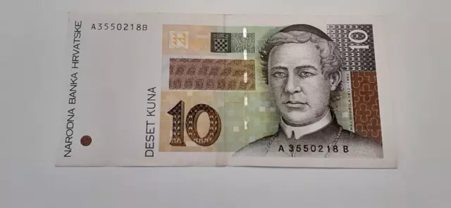 Kroatien, 10 Kuna 1995