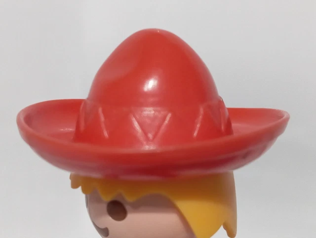 Playmobil 0396 - Sombrero Messicano Giallo Per Adulto (Usato) - Cappello Da Collezione