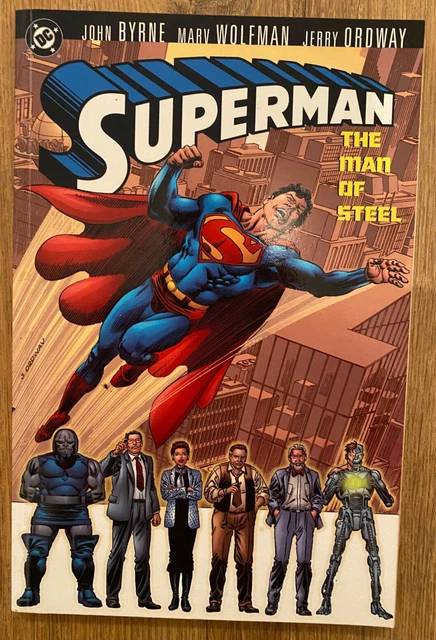 Superman Man of Steel 2 Paperback TPB Graphic Novel DC Comics John Byrne