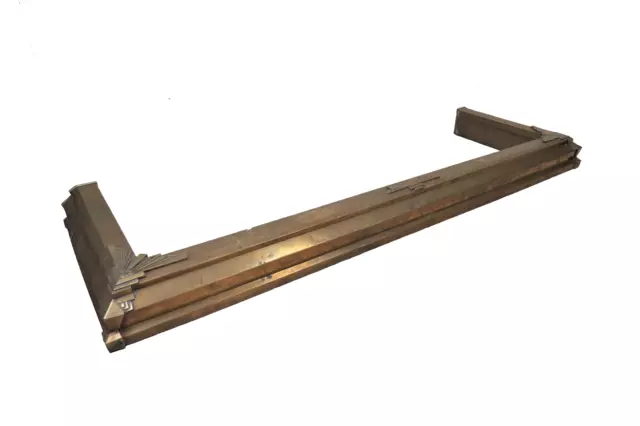 Antique English Metal Fireplace Fender Or Fireplace Bumper