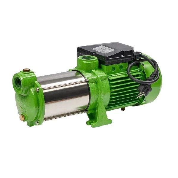 Bomba De Agua Centrífuga 4000 L/h, 1800W, Acero Inoxidable - Para Riego De Jardín, Suministro De Agua O Drenaje