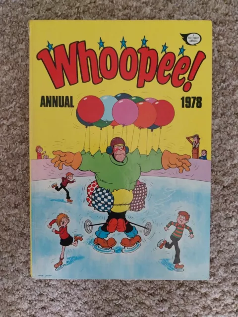 Whoopee Annual 1978 - Hardback Comic Book With Nostalgic Characters
