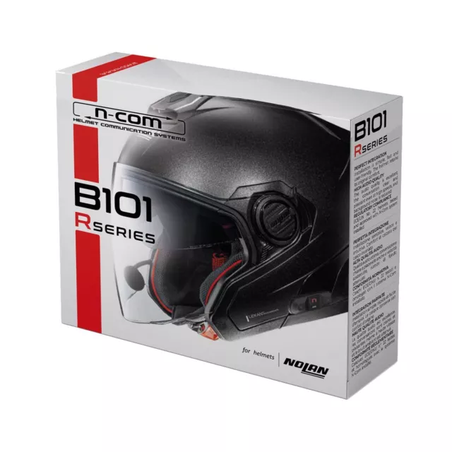 Gegensprechanlage N-COM B101 R Bluetooth Basic für Nolan/Grex Helme