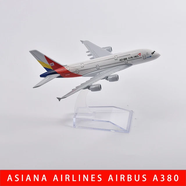 Modèle D'avion Thai Airways A380 En Alliage 1:400 - 20x18 Cm - Pour Collectionneurs Et Décoration - Avec Présentoir