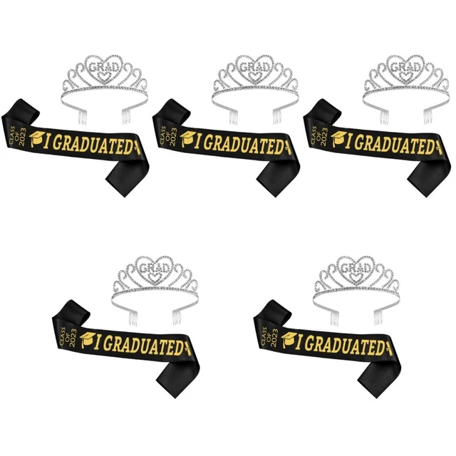 Fascia Per Laurea "Dottore" In Raso Con Paillettes - Decorazione Cerimonia - Foto 10