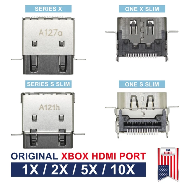 OEM 2.1 HDMI Port Dock Connector Socket For Microsoft XBOX One S / XBOX Series X