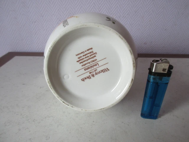villeroy&boch louisiana pichet-carafe fleuri. 9