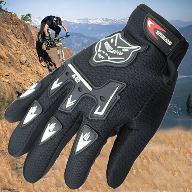 Motorcycle Full Finger Gloves Motocross Enduro BMX MTB MX Road Mountain Bike 3